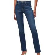 7 For All Mankind Jeans Kimmie Straight Bair Eco Blue, Dam