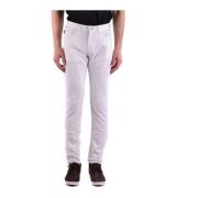 Armani Slim-Fit Jeans för Män White, Herr