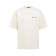 Balenciaga Vintage Jersey T-Shirt White, Herr