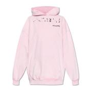 Balenciaga Huvtröja med logotryck Pink, Dam