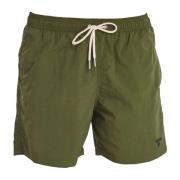 Barbour Essential Logo 5 Badshorts Green, Herr