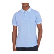 Barbour Polo Shirt Blue, Herr