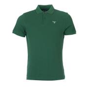 Barbour Polo Shirt Green, Herr