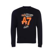 Barbour Legacy A7 Svart Sweatshirt Black, Herr