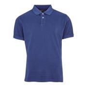 Barbour Vintage Tvättad Sports Polo Blue, Herr