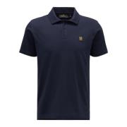 Belstaff Snygg Dark Ink Polo Shirt Blue, Herr