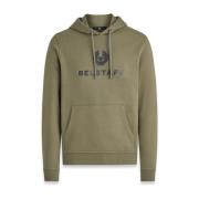 Belstaff Signature Hoodie Green, Herr