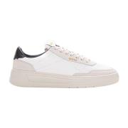 Boss High-Top Sneaker med Mocka Detaljer White, Herr