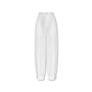 Bottega Veneta Loose-fitting trousers White, Dam