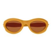 Bottega Veneta Sunglasses Orange, Dam