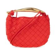 Bottega Veneta ‘Sardine Mini’ axelväska Red, Dam