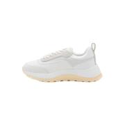 Calvin Klein Vita 2 Piece Runner Sneakers White, Dam