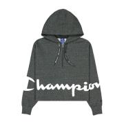 Champion Tröjor och kostymer Gray, Dam