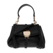 Chloé ‘Penelope Mini’ axelremsväska Black, Dam