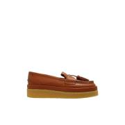 Chloé Jamie Loafers, Bruna Platform Loafers Brown, Dam