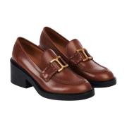 Chloé Marcie Hälade Moccasins Brown, Dam