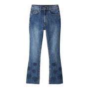 Desigual Boot-cut Jeans Blue, Dam