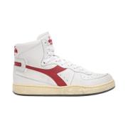 Diadora Vintage Vit Granat Sneakers White, Dam