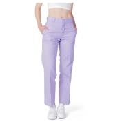 Dickies Cropped Regular Dambyxor Purple, Dam