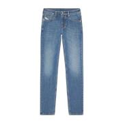 Diesel Tapered Slim-fit Jeans Blue, Herr