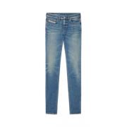 Diesel Punk-Rock Slim-Fit Jeans Blue, Herr