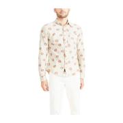 Dockers Casual Shirts White, Herr