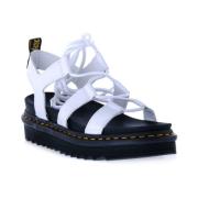 Dr. Martens Hydro Vita Lädersandaler White, Dam