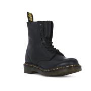 Dr. Martens Läderstövlar med snörning Black, Dam