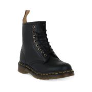 Dr. Martens 1460 Vegan Felix Rub Svarta Stövlar Black, Herr