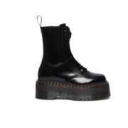 Dr. Martens Läderkänga i Militärstil Black, Herr