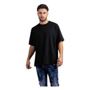 Dsquared2 Back Logo T-shirt Herr Svart Black, Herr