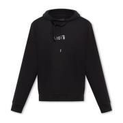 Dsquared2 Hoodie med logotryck Black, Herr