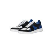 Dsquared2 Lace Up Boxer Sneaker med begränsad upplaga Blue, Herr