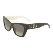 Dsquared2 Ikoniska Cat-Eye Solglasögon Black, Dam