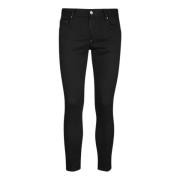 Dsquared2 Slim-fit Svarta Jeans Black, Herr