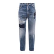 Dsquared2 Uppdaterade Slim-fit Jeans Blue, Herr