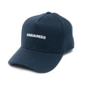 Dsquared2 Blåa Hattar - Stilfull Kollektion Blue, Herr