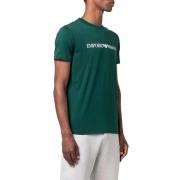 Emporio Armani T-Shirts Green, Herr