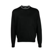 Emporio Armani Stilfull Pullover Tröja Black, Herr