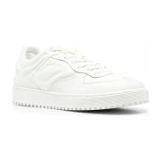 Emporio Armani Vit Läder Casual Sneaker White, Herr