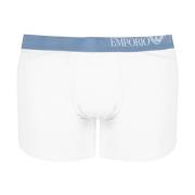 Emporio Armani 3-Pack Boxershorts med Logomärke i Midjan White, Herr