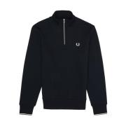 Fred Perry Snygga blåa tröjor för män Blue, Herr