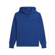 Fred Perry Randig huva tröja Blue, Herr