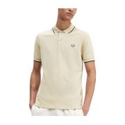 Fred Perry Ikonisk Brittisk Polotröja Beige, Herr