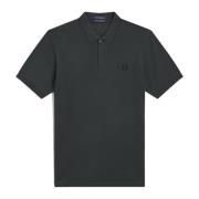 Fred Perry Original enfärgad polo nattgrön / svart Green, Herr