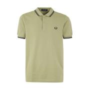 Fred Perry Polo Shirt P43 Sky Svart Green, Herr