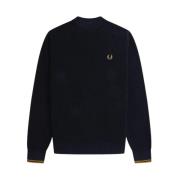 Fred Perry Stilfull Maglia Skjorta Blue, Herr