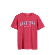 Gant Bekväm och stilfull T-shirt kollektion Pink, Herr