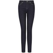 Giorgio Armani Blå Denim Skinny Jeans Blue, Dam