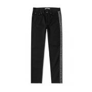 Givenchy Svarta Slim Fit Jeans i Denim Black, Herr